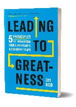 Leading to Greatness book by Jim Reid